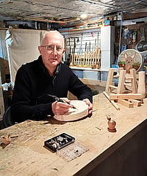 Handcrafted timber art by Philip Steele