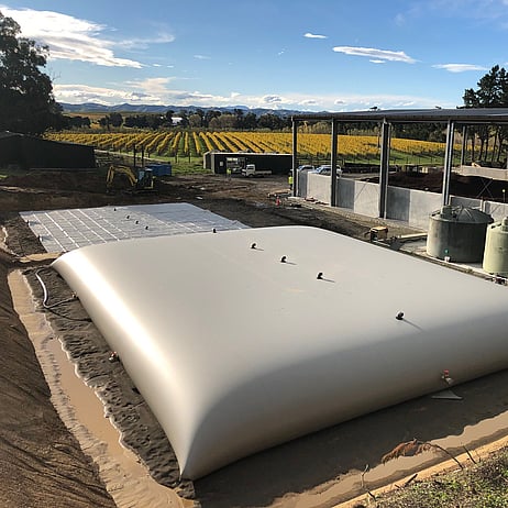 winery leachate storage 