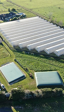2x 500m3 water bladders for blue berry growers