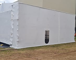 Temporary Blast Chamber &ndash; NSW Power Station