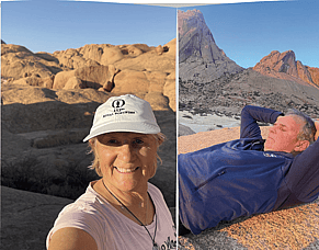 Swakopmund to Windhoek, via Spitzkoppe and Hohenstein
