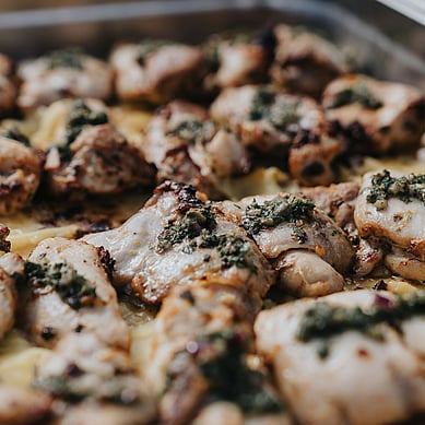 Food at Father's Day Event