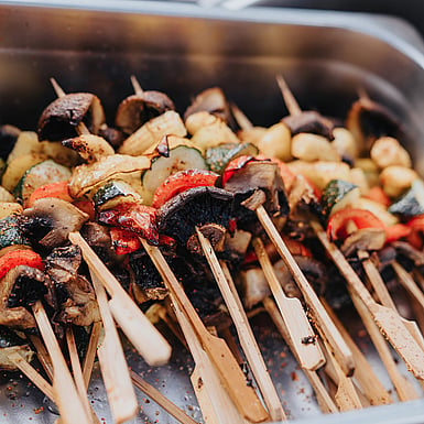Food at Father's Day Event