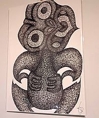 Māori-inspired fine artwork by Amylena Dansey