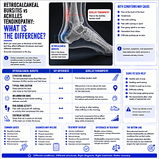 Retrocalcaneal Bursitis vs Achilles Tendinopathy: What Is the Difference?