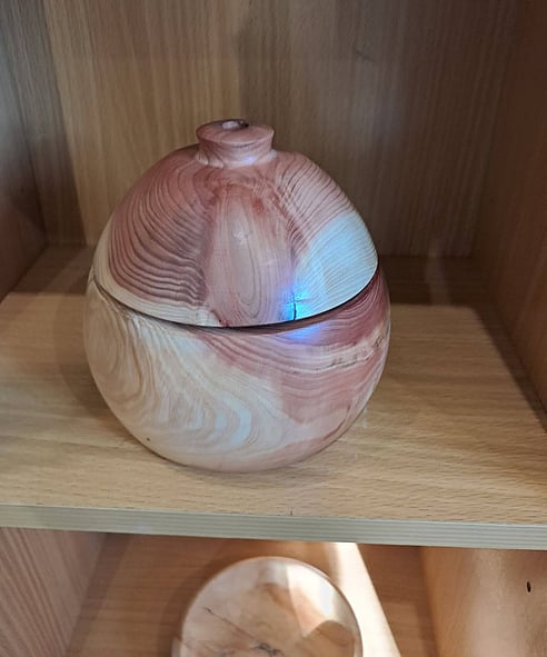 Handcrafted timber art by Philip Steele