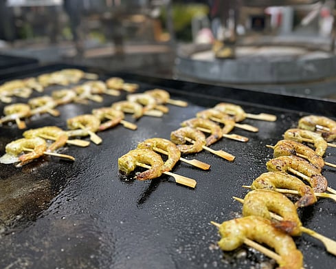 BBQ Grill Canapes