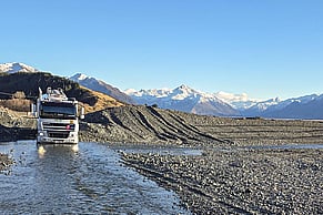 From the Driver's Seat: Rakaia Gorge