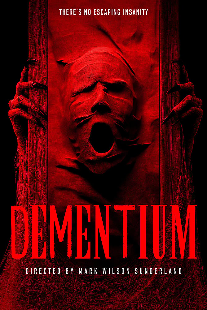 'DEMENTIUM' 2026 psychological horror thriller film poster