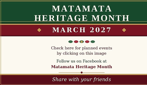Matamata Heritage Month - March 2027