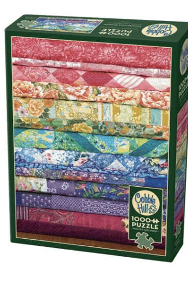 Cobble Hill 1000 Piece Jigsaw Puzzle: Comfortable Rainbow