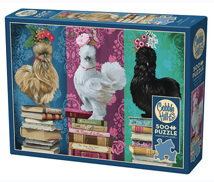 Cobble Hill 500 Piece Jigsaw Puzzle: Silkies