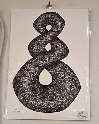 Māori-inspired fine artwork by Amylena Dansey