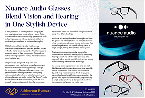 Nuance Audio Glasses Blend Vision and Hearing in One Stylish Device
