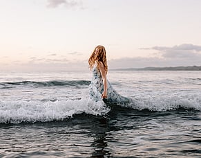 Raglan Portrait Session at Sunset