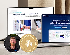 Designer debrief: from Olympic gold to a Gold Design Award, how Shaun built the Glassbox website