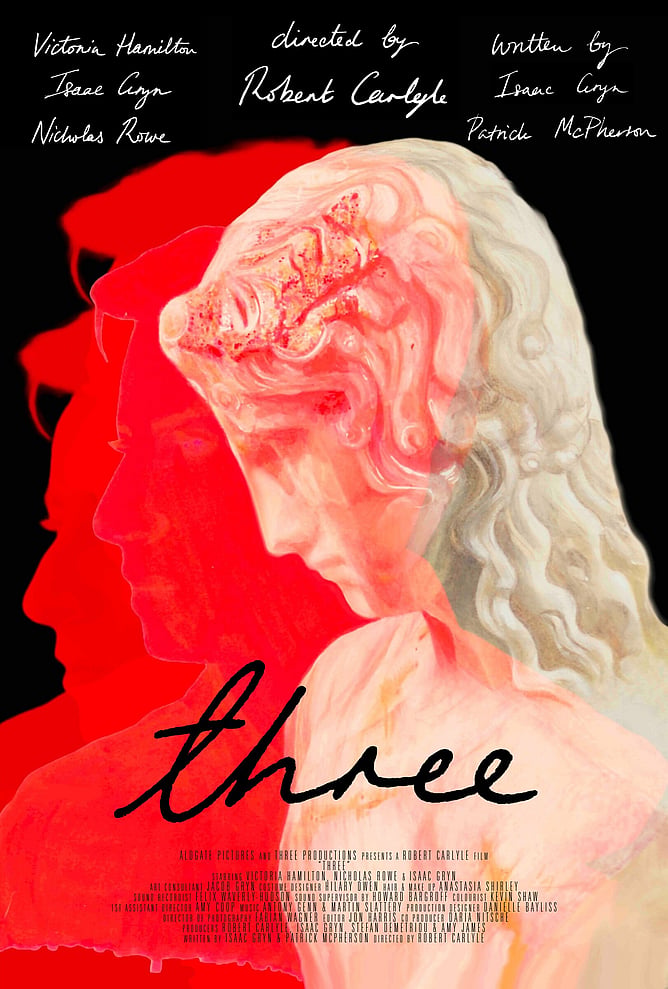 'THREE' short film directed by Robert Carlyle starring Victoria Hamilton, Nicholas Rowe and Isaac Gryn