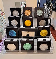 Handmade goat soap by Cherie Vazey