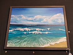 Beach artwork by Indigo Blue