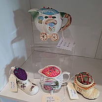 Handmade pincushion by Karen McCullum