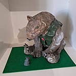 Bear art by Mary Kusabs