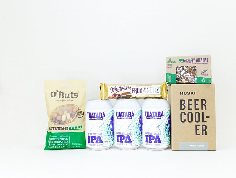 craft beer gift box including tuatara beer