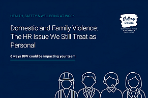 Domestic and Family Violence: The HR Issue We Still Treat as Personal