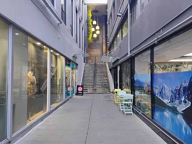 Masons Lane, central Wellington, representing how the promotion round has narrowed as a way to progress your career 