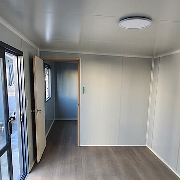 6m x 2.4m Black Cabin