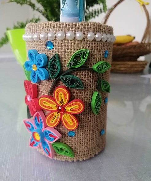 Handmade paper craft by Kryn Art