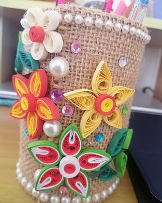 Handmade paper craft by Kryn Art