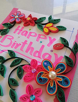 Handmade paper craft by Kryn Art