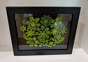 Handmade quilling art by Paper and Lace
