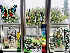Handcrafted glass art by The Wild Cabinet