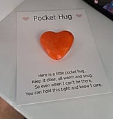 Handcrafted pocket hug by The Wild Cabinet