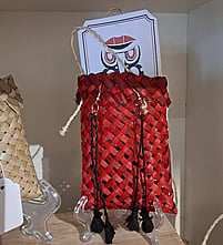 Handwoven harakeke bag by Woven Treasure