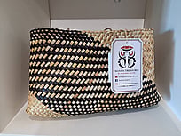 Handwoven harakeke bag by Woven Treasure