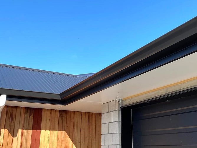 Brick and wood home in Waikato after soft wash by DryGutts