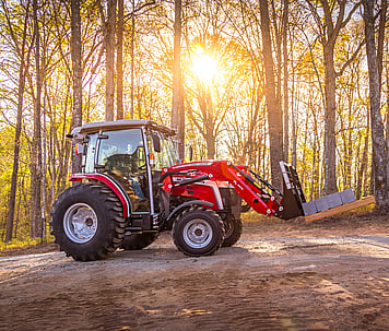 MF 2M Series Tractor side view