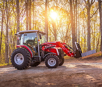 MF 2M Series Tractor side view