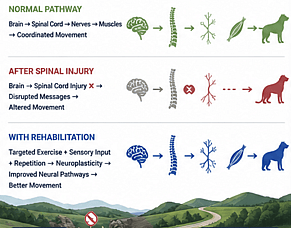 Neuroplasticity in Animals: Why the First Three Months After a Spinal Injury Matter