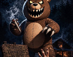 'SMOKEE' Trailer &ndash; Stoner Horror-Comedy Unleashes a Knife-Wielding Demon Bear