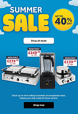 Get Bank Holiday ready &ndash; up to 40% off bestsellers