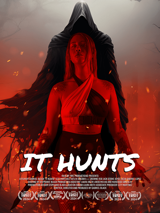 'IT HUNTS' 2026 Slow-Burn Supernatural Horror From Director Gabriel Black