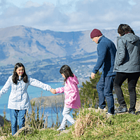 Family walk