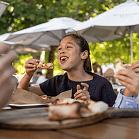 Dine at Riverside Market