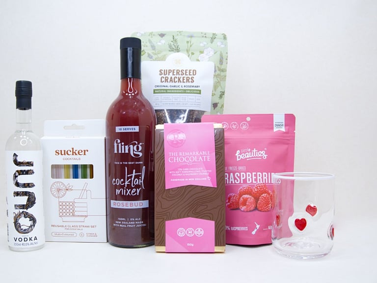 Perfect for cocktail gift boxes NZ, vodka gift boxes, cocktail lover gifts, gifts for her NZ, birthday gifts, thank you gifts, celebration gifts, and thoughtful surprises delivered throughout New Zealand. A beautiful gift for anyone who enjoys a great cocktail and good company