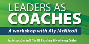 Leaders as Coaches - Getting the BEST out of the people you lead - 3 + 10 NovemberZOOM workshop