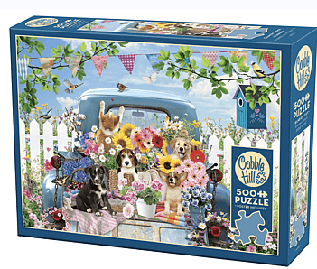 Cobble Hill 500 Piece Jigsaw Puzzle: Country Truck in Summer