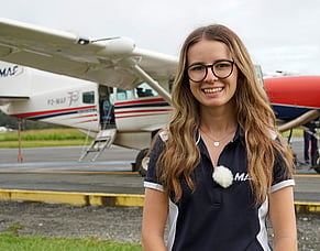 'Out of my comfort zone': Ashley's journey of faith and service